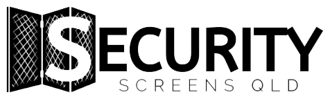 Security Screens QLD Company Logo Full Black and White Security Screens QLD Company Logo Full Black and White